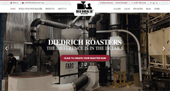 Desktop Screenshot of diedrichroasters.com