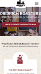 Mobile Screenshot of diedrichroasters.com